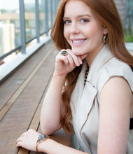 Load image into Gallery viewer, Gold Infused Matrix Ring