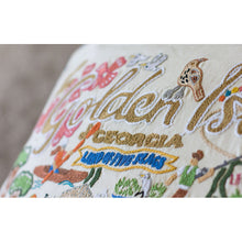 Load image into Gallery viewer, Golden Isles Hand-Embroidered Pillow