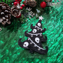 Load image into Gallery viewer, Gothic Christmas Tree Necklace by Cherryloco Jewellery