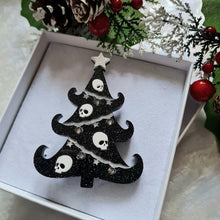 Load image into Gallery viewer, Gothic Christmas Tree Necklace by Cherryloco Jewellery