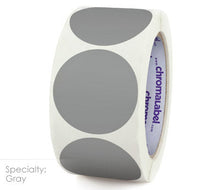 Load image into Gallery viewer, 2&quot; Permanent Color-Code Round Dot Inventory Labels: 500/Roll