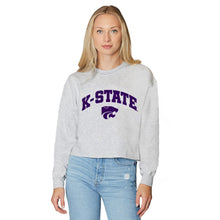Load image into Gallery viewer, Kansas State Gray Crewneck