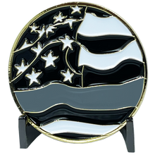 Load image into Gallery viewer, EL1-020 State of California Correctional Officer Department of Corrections and Rehabilitation CO Thin Gray Line Jail Prison