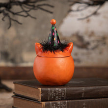 Load image into Gallery viewer, Green Eyed Copper Cat by Johanna Parker for Bethany Lowe Designs