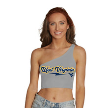 Load image into Gallery viewer, West Virginia Mountaineers Lightning One Shoulder Top