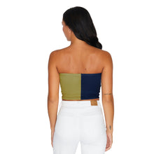Load image into Gallery viewer, Georgia Southern Two Tone Tube Top