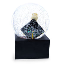 Load image into Gallery viewer, Graduation Hat &amp; Diploma Glass Water Snow Globe