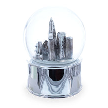 Load image into Gallery viewer, San Francisco Landmarks with Silver Base Glass Water Snow Globe