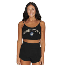 Load image into Gallery viewer, Georgetown Black Spaghetti Tank