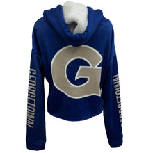 Load image into Gallery viewer, Georgetown Varsity Furry Hoodie