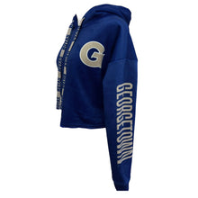 Load image into Gallery viewer, Georgetown Varsity Furry Hoodie