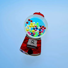 Load image into Gallery viewer, Gumball Sweet Machine Brooch by Cherryloco