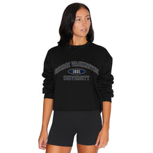 Load image into Gallery viewer, George Washington University Black Crewneck