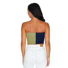 Load image into Gallery viewer, George Washington University Two Tone Tube Top