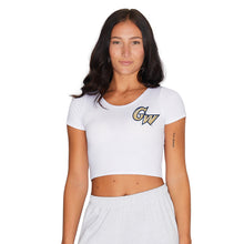 Load image into Gallery viewer, George Washington University White Babydoll Tee