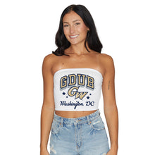 Load image into Gallery viewer, George Washington University White Tube Top