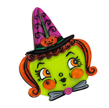 Load image into Gallery viewer, Hagatha Witch Brooch by Johanna Parker x Lipstick &amp; Chrome
