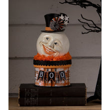 Load image into Gallery viewer, Halloween Moon Man on Box by Bethany Lowe Designs