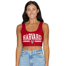 Load image into Gallery viewer, Harvard Crimson Crop Tank Top