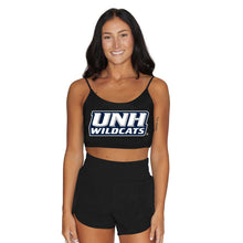 Load image into Gallery viewer, New Hampshire Wildcats Black Spaghetti Tank