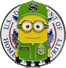 Load image into Gallery viewer, G-008 Border Patrol Agent Honor 1st Thin Green Line Hero BPA Challenge Coin
