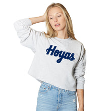 Load image into Gallery viewer, Georgetown Hoyas Gray Crewneck