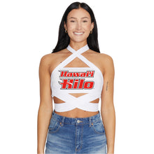 Load image into Gallery viewer, University of Hawaii Hilo White Multi Way Bandeau Top