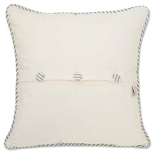 Load image into Gallery viewer, Hilton Head Hand-Embroidered Pillow