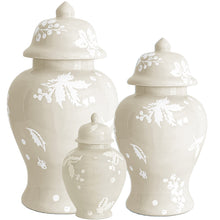 Load image into Gallery viewer, Deck the Halls Ginger Jars in Beige
