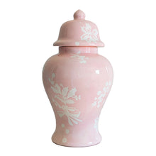 Load image into Gallery viewer, Deck the Halls Ginger Jars in Cherry Blossom Pink