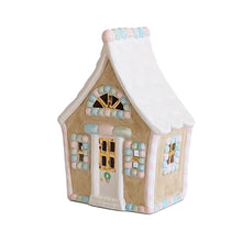 Load image into Gallery viewer, Pastel Gingerbread House with 22K Gold Accents