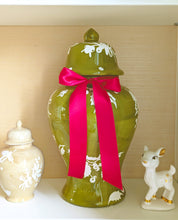 Load image into Gallery viewer, Deck the Halls Ginger Jars in Red