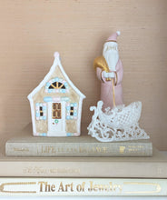 Load image into Gallery viewer, Pink Santa with 22K Gold Accents