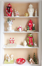 Load image into Gallery viewer, Retro Reindeer Baby in White