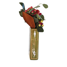 Load image into Gallery viewer, Christmas Classics Book Vase- The Nutcracker and the Mouse King in Moss Green