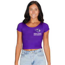 Load image into Gallery viewer, High Point University Purple Babydoll Tee