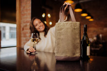 Load image into Gallery viewer, 2 Bottle Insulated Wine Cooler Bag