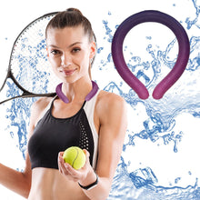 Load image into Gallery viewer, Ice Ring Neck Cooler, Cooling Neck Wraps, Wearable Neck Cooling Tube