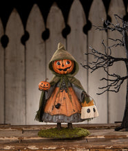 Load image into Gallery viewer, Smiling Susie Pumpkin | Halloween Decor | Bethany Lowe