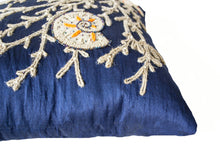 Load image into Gallery viewer, Coral Pillow Cover, Silk Nautical Oceanic Sea Pillow Case