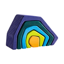 Load image into Gallery viewer, 5-Piece Stone Caves Stacking Block Set
