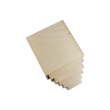 Load image into Gallery viewer, 6 Pcs Natural Wooden Nesting Box Set