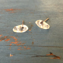 Load image into Gallery viewer, Crystal Clear Clog Stud Earrings