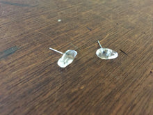 Load image into Gallery viewer, Crystal Clear Clog Stud Earrings