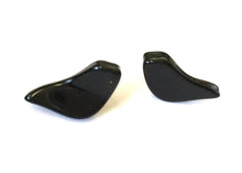 Load image into Gallery viewer, Black Bird Vintage Lucite Stud Earrings