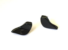 Load image into Gallery viewer, Black Bird Vintage Lucite Stud Earrings