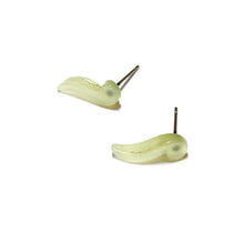 Load image into Gallery viewer, Light Yellow Moonglow Quotation Studs