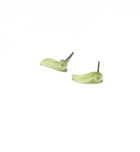 Load image into Gallery viewer, Light Yellow Moonglow Quotation Studs