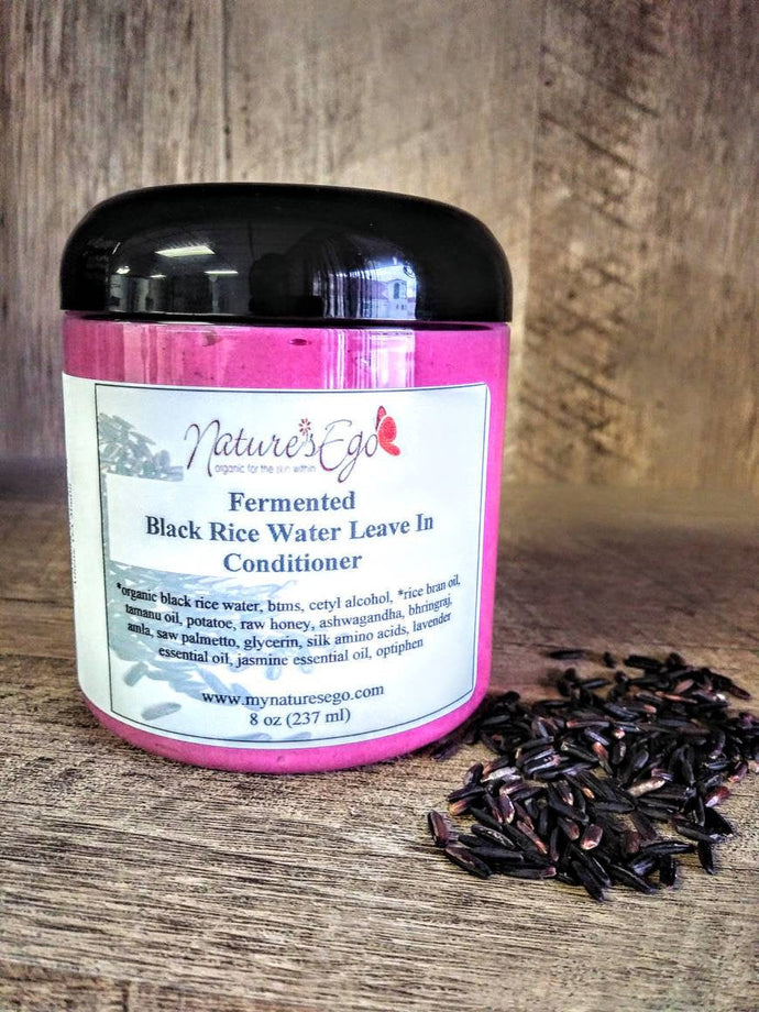 Fermented Black Rice Water Leave In Conditioner
