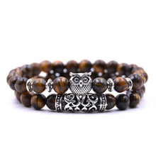 Load image into Gallery viewer, Tiger Eye Peaceful Energy Crystal Bracelets